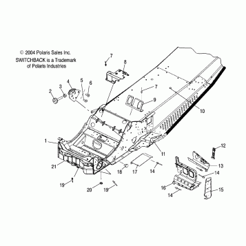 CHASSIS - S05NS6ES/ESA/S05NS8CS/CSA (4992809280A03)