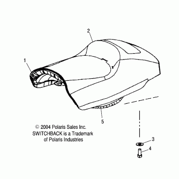 SEAT - S05NS6ES/ESA/S05NS8CS/CSA (4992809280A05)