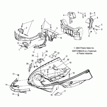 NOSEPAN - S05NS6ES/ESA/S05NS8CS/CSA (4992809280A07)