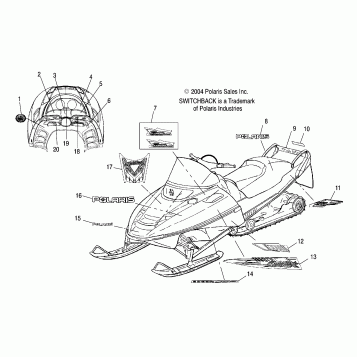 DECALS - S05NS6ES/ESA/S05NS8CS/CSA (4992809280A12)