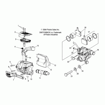 BRAKE - S05NS6ES/ESA/S05NS8CS/CSA (4992809280A14)