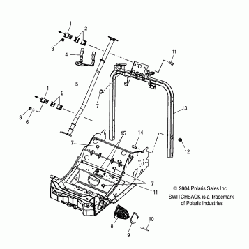 STEERING/HANDLEBAR - S05NS6ES/ESA/S05NS8CS/CSA (4992809280B06)