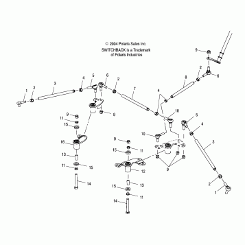 STEERING/HANDLEBAR - S05NS6ES/ESA/S05NS8CS/CSA (4992809280B07)