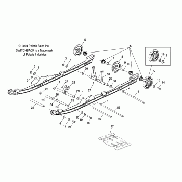 SUSPENSION - S05NS6ES/ESA/S05NS8CS/CSA (4992809280B08)