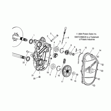 CHAINCASE - S05NS6ES/ESA/S05NS8CS/CSA (4992809280B12)