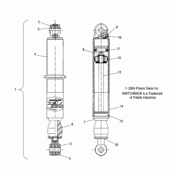 SHOCK (IFS) - S05NS6ES/ESA/S05NS8CS/CSA (4992809280C05)