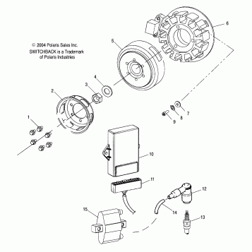MAGNETO (600) - S05NS6ES/ESA (4992809280D02)
