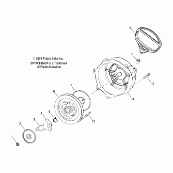 RECOIL STARTER (600) - S05NS6ES/ESA (4992809280D03)