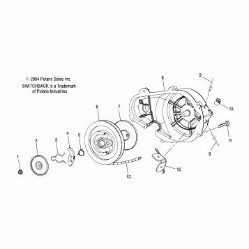 RECOIL STARTER (800) - S05NS8CS/CSA (4992809280D12)