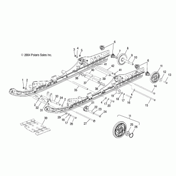 REAR SUSPENSION - S05NT6ESA/6EEA/6ESB/6EEB/8CS/8CE (4992869286B10)