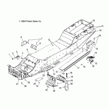 CHASSIS - S05NT6ESA/6EEA/6ESB/6EEB/8CS/8CE (4992869286A03)