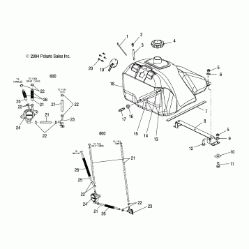 GAS TANK - S05NT6ESA/6EEA/6ESB/6EEB/8CS/8CE (4992869286A07)