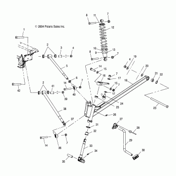 FRONT SUSPENSION - S05NT6ESA/6EEA/6ESB/6EEB/8CS/8CE (4992869286B01)