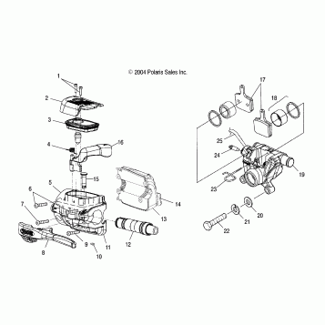 BRAKE - S05NT6ESA/6EEA/6ESB/6EEB/8CS/8CE (4992869286B07)