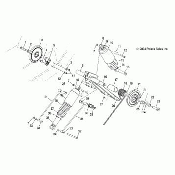 REAR TORQUE ARM - S05NT6ESA/6EEA/6ESB/6EEB/8CS/8CE (4992869286B12)