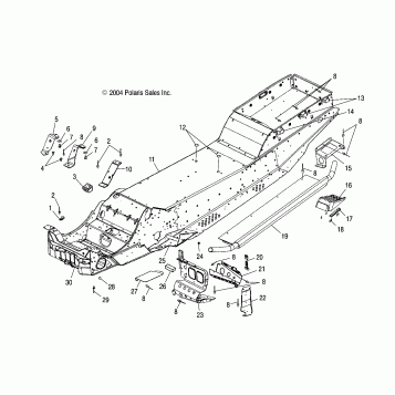 CHASSIS - S05NT7DS/DE (4992889288A03)