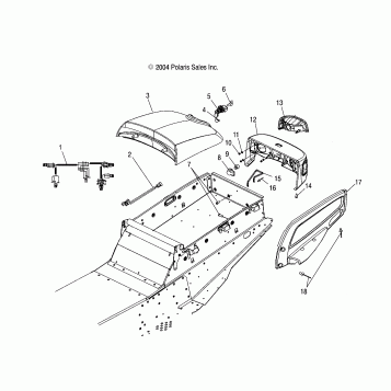 CARGO BOX/TAILLIGHT ASM. - S05NT7DS/DE (4992889288A05)
