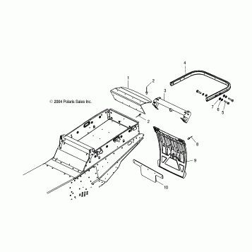 BUMPER/HITCH/FLAP - S05NT7DS/DE (4992889288A06)