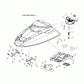 HOOD - S05NT7DS/DE (4992889288A10)