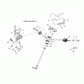 STEERING - S05NT7DS/DE (4992889288B05)
