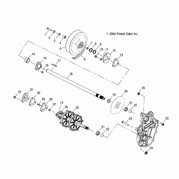 DRIVE TRAIN - S05NT7DS/DE (4992889288B11)