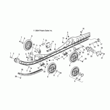 RAIL MOUNTING - S05NT7DS/DE (4992889288B12)