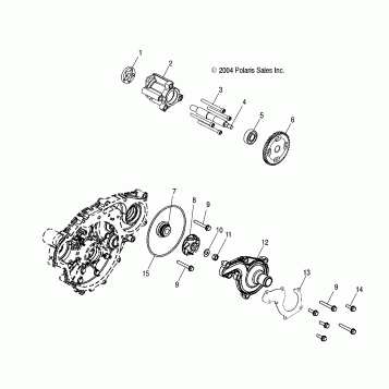 OIL PUMP/WATER PUMP - S05NT7DS/DE (4992889288D01)