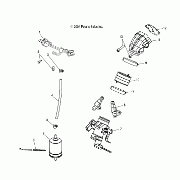 FUEL SYSTEM - S05NT7DS/DE (4992889288D05)