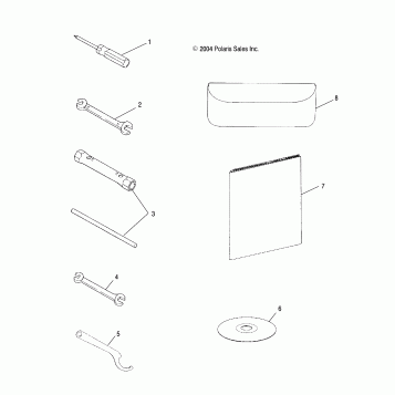 TOOL KIT - S05NT7DS/DE (4992889288D06)