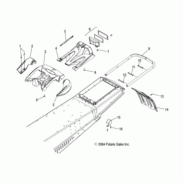 CHASSIS, REAR - S05PL8/PM8/PN8/ALL OPTIONS (4992929292A04)