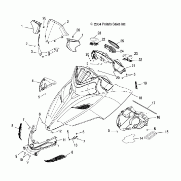 HOOD - S05PL8/PM8/PN8/ALL OPTIONS (4992929292A09)