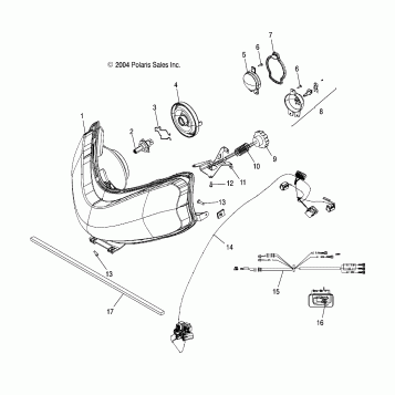 HEADLIGHT - S05PL8/PM8/PN8/ALL OPTIONS (4992929292A10)