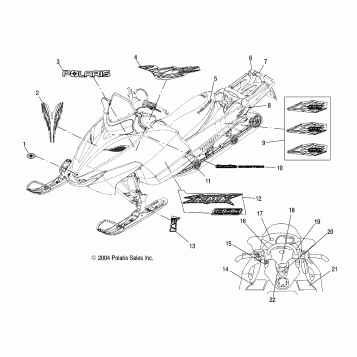 DECAL - S05PL8DS/DSA/DSB/DEB/DSD/PM8DS/DSA/DSB (4992929292A13)