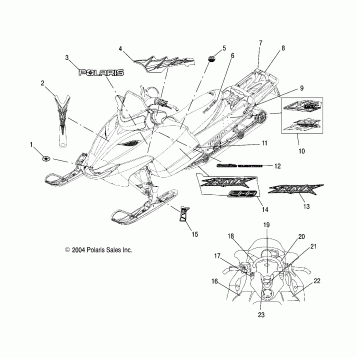 DECAL - S05PN8DS/DE (4992929292A14)