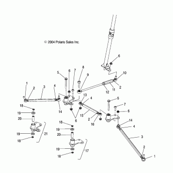 STEERING - S05PL8/PM8/PN8/ALL OPTIONS (4992929292B06)