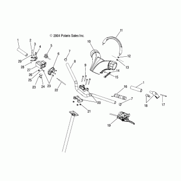 HANDLEBAR - S05PL8/PM8/PN8/ALL OPTIONS (4992929292B08)