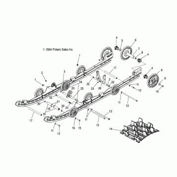 SUSPENSION - S05PL8/PM8/PN8/ALL OPTIONS (4992929292B10)