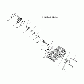 WATER/OIL PUMP - S05PL8/PM8/PN8/ALL OPTIONS (4992929292D03)