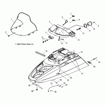 HOOD - S05SU4BS/BE (4992949294A08)