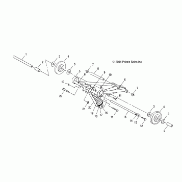 FRONT TORQUE ARM - S05SU4BS/BE (4992949294B03)