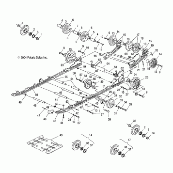 SUSPENSION - S05SU4BS/BE (4992949294B05)
