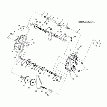 GEARCASE - S05SU4BS/BE (4992949294B09)