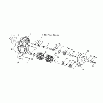 DRIVE SHAFT - S05SU4BS/BE (4992949294B11)