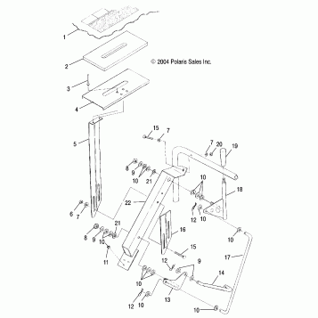 SHIFT LINKAGE - S05SU4BS/BE (4992949294C04)