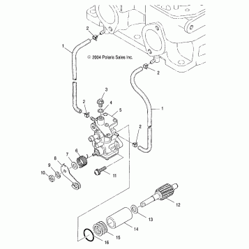 OIL PUMP - S05SU4BS/BE (4992949294C11)