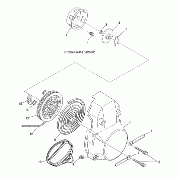 RECOIL STARTER - S05SU4BS/BE (4992949294C13)