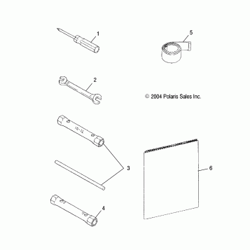 TOOL KIT - S05SU4BS/BE (4992949294D01)
