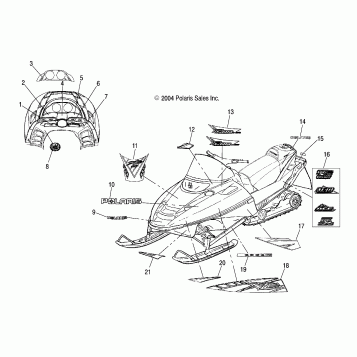 DECALS (WHITE HOOD) - S05NE7CS/7CSA/NP7CS/7CSA/7CSB/NE8CS/8CSA/NP8CS/8CSA/8CSB (4993799379A14)