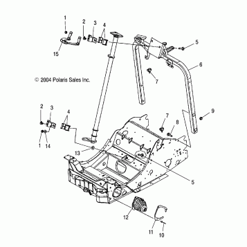 STEERING - S05NE7CS/7CSA/NP7CS/7CSA/7CSB/NE8CS/8CSA/NP8CS/8CSA/8CSB (4993799379B06)
