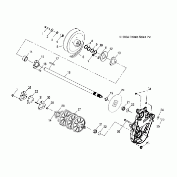 DRIVE TRAIN - S05NE7CS/7CSA/NP7CS/7CSA/7CSB/NE8CS/8CSA/NP8CS/8CSA/8CSB (4993799379D07)
